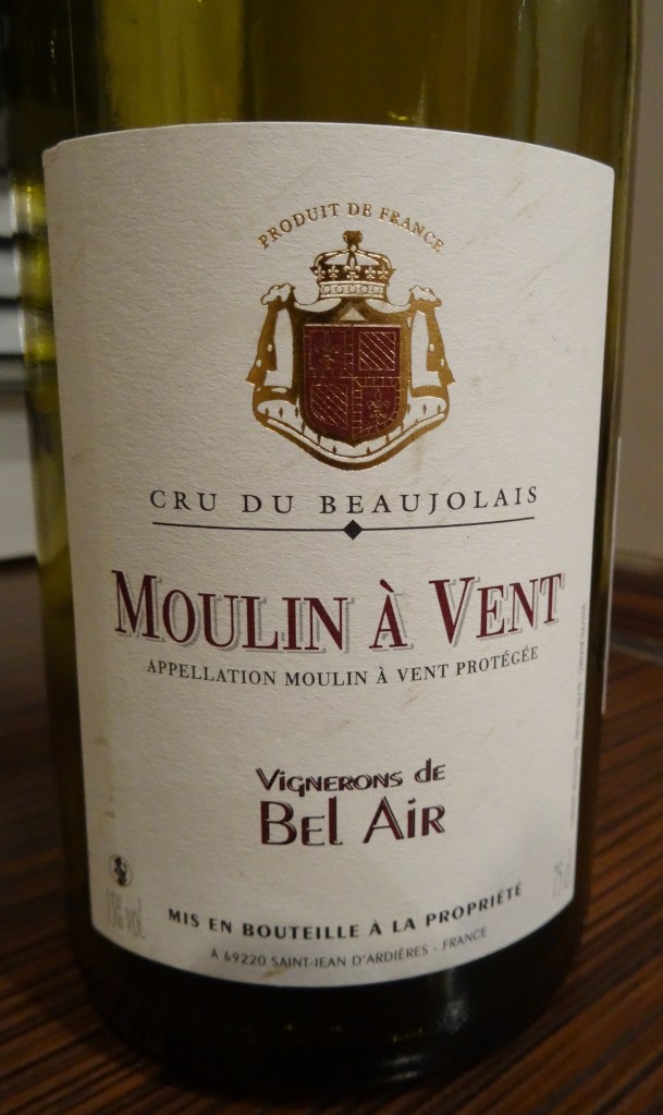 Beaujolais Moulin a vent Bel Air
