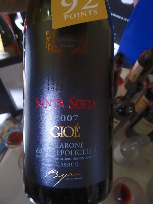 Santa Sofia Gioè Amarone della Valpolicella D.O.C. Classico 2007 - my no. 1