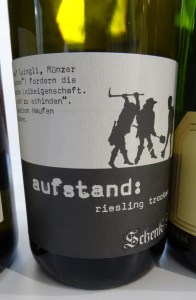 Schenk-Siebert Pfalz Riesling Kabinett trocken Aufstand 2013
