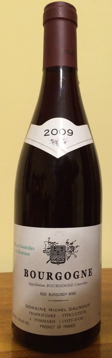 Bourgogne Domaine Michel Gaunoux 2009_1