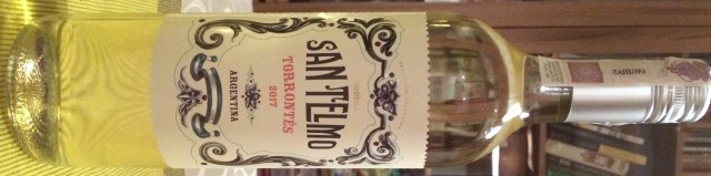 02. Bodega San Telmo Torrontès 2017 Argentyna